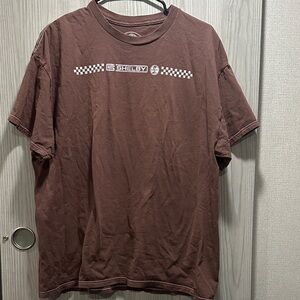 Shelby Chocolate Brown Short Sleeve Tee